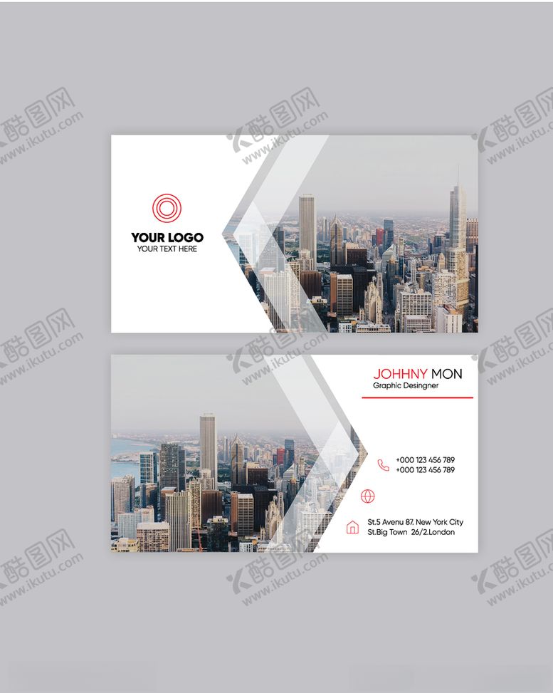 编号：22876604300119523812【酷图网】源文件下载-名片设计