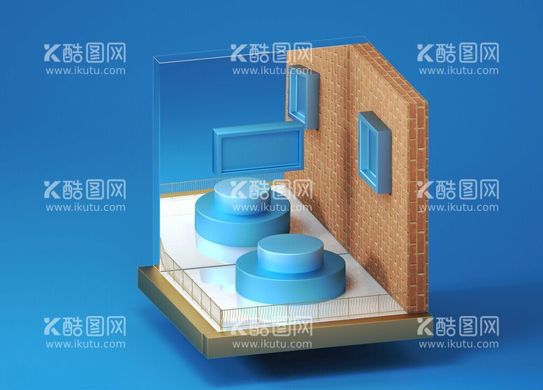 编号：23542512141757295014【酷图网】源文件下载-C4D装饰元素模型