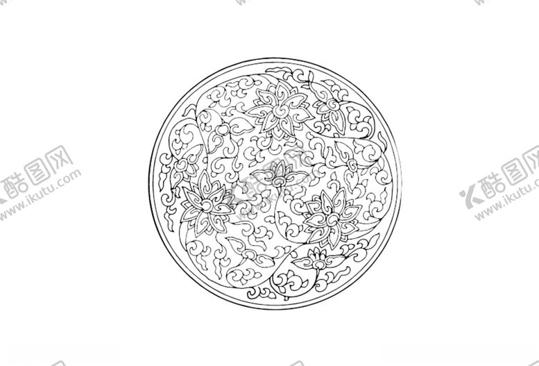 编号：16599210031356252542【酷图网】源文件下载-中国古典花纹