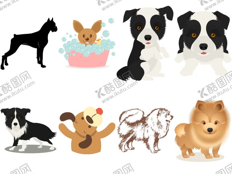 编号：76046510100129073152【酷图网】源文件下载-卡通狗