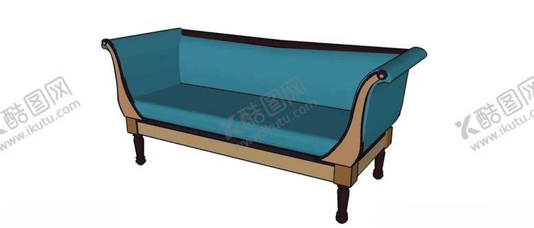 编号：96012309271929446002【酷图网】源文件下载-沙发skp模型