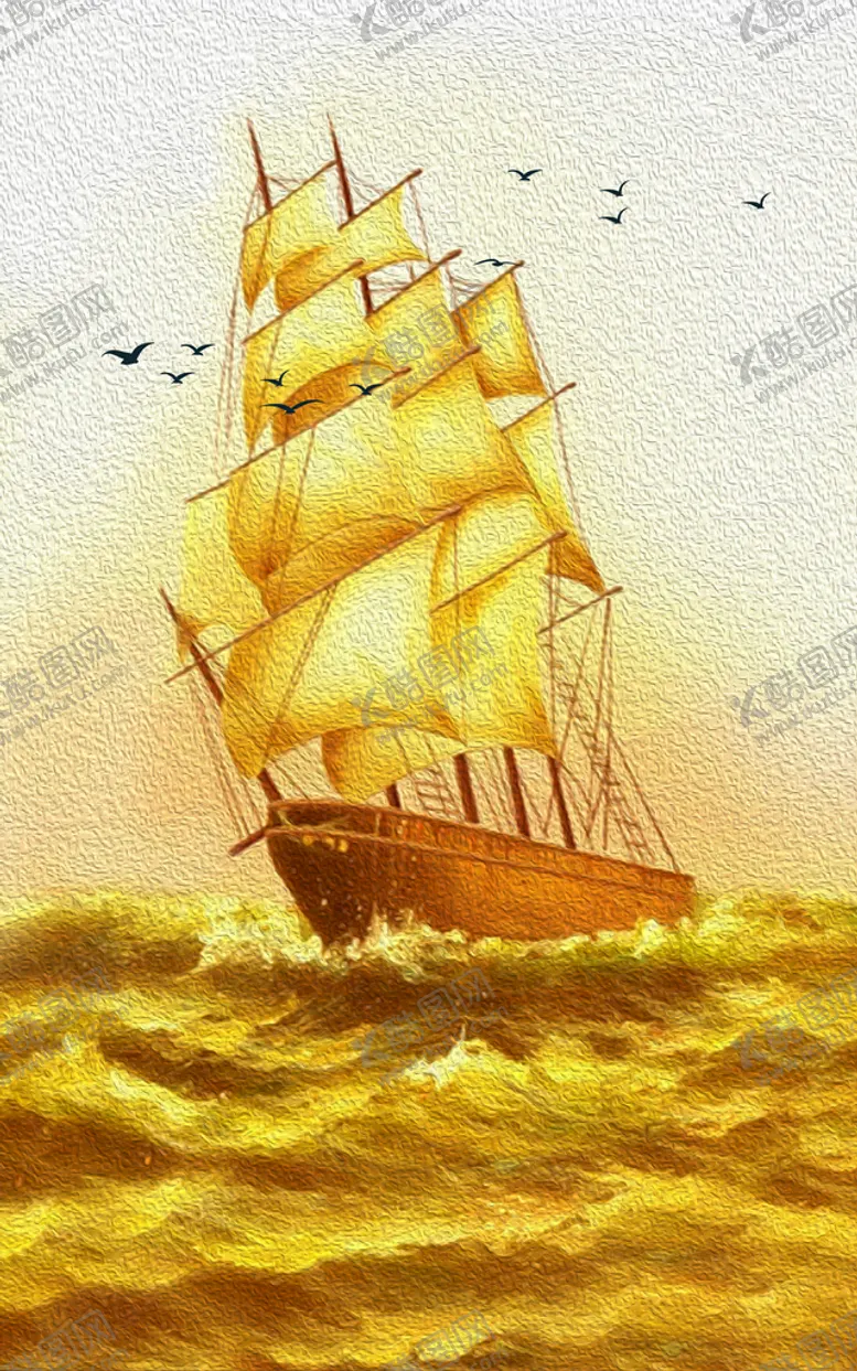 编号：60518309181926439623【酷图网】源文件下载-一帆风顺