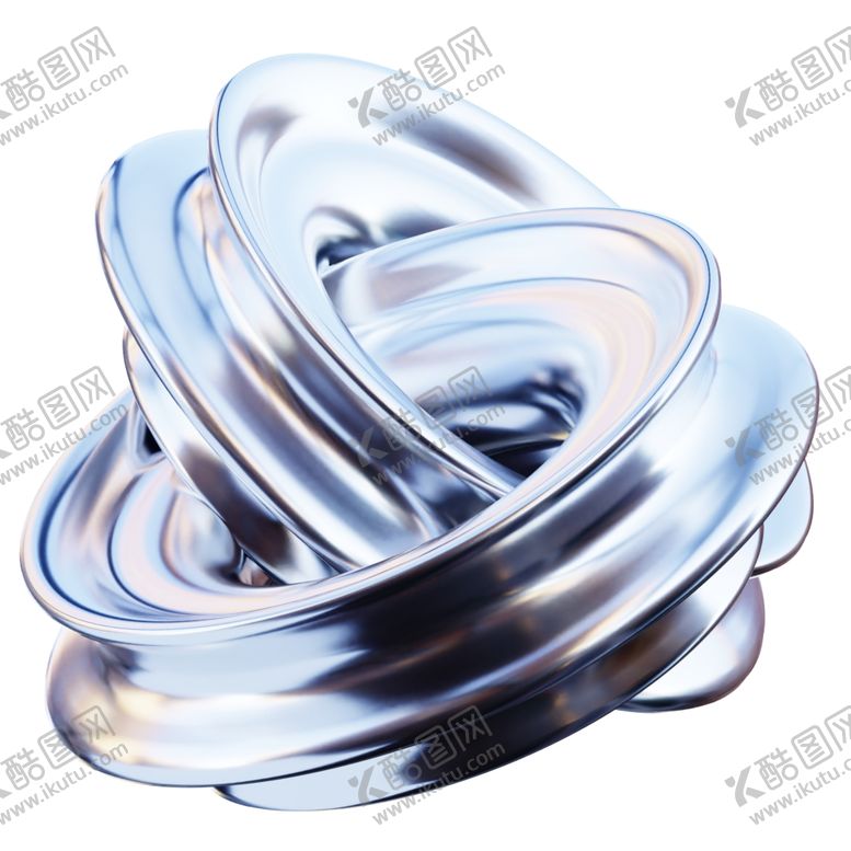 编号：88047001190533363895【酷图网】源文件下载-几何图案金属模型