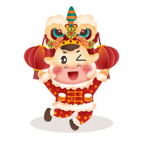 卡通牛形象