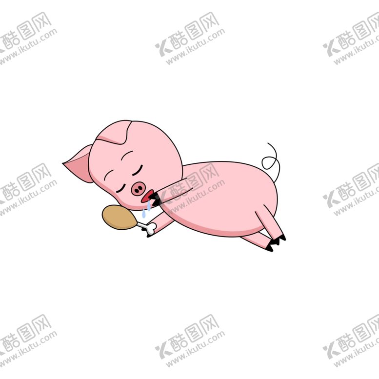 编号：87359810072156046418【酷图网】源文件下载-卡通猪手绘猪