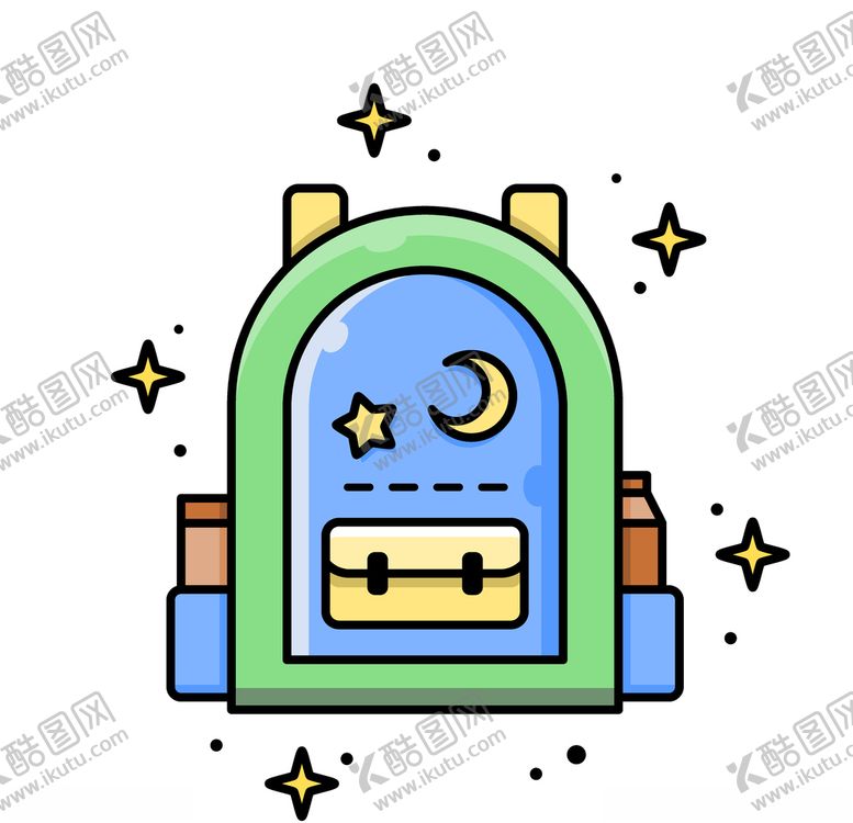 编号：50738509261842308023【酷图网】源文件下载-书包图标