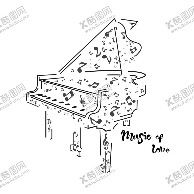 编号：46218010300311561685【酷图网】源文件下载-音符素材