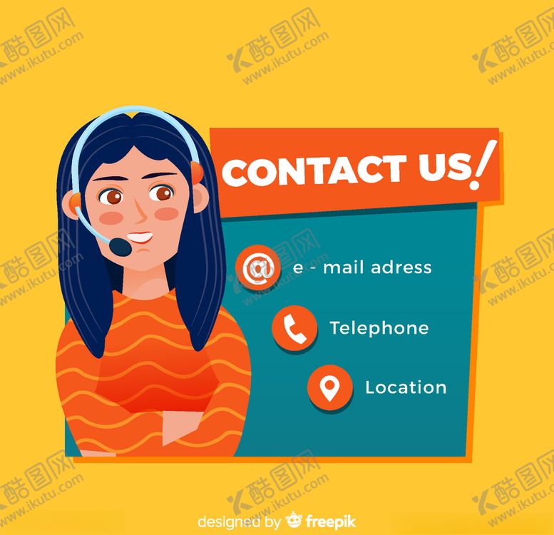 编号：97293609270412335607【酷图网】源文件下载-创意女客服