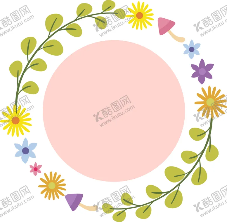编号：68313601271049447431【酷图网】源文件下载-花朵标签免抠图