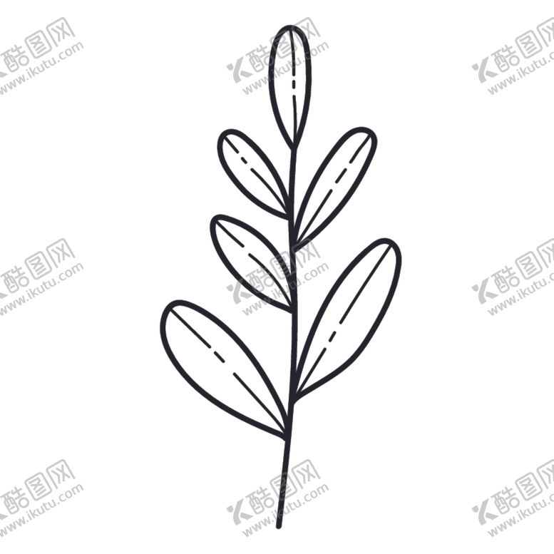 编号：75238010172115485035【酷图网】源文件下载-手绘植物