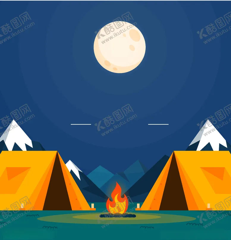 编号：64192704301914373300【酷图网】源文件下载-野营