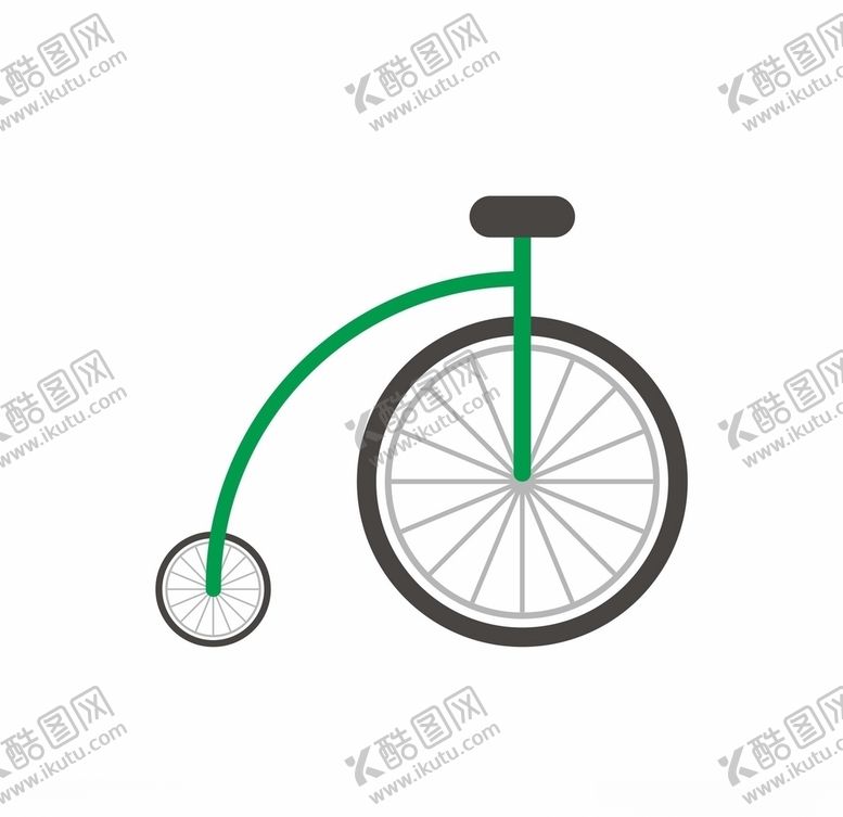 编号：84549609210743085930【酷图网】源文件下载-卡通单车自行车