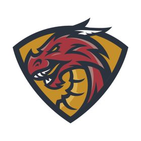 恐龙图标logo案抽象