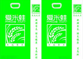 大米东北爱米蛙包装