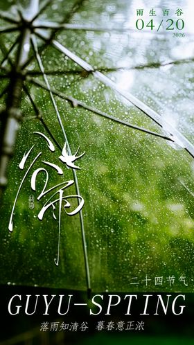 谷雨海报