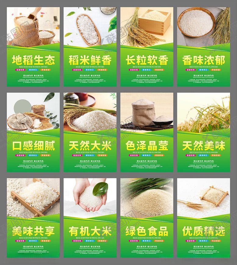 编号：90079809210630573780【酷图网】源文件下载-大米海报
