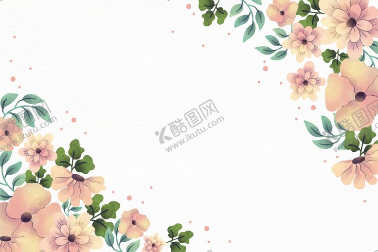 编号：51903409171309598254【酷图网】源文件下载-鲜花背景海报