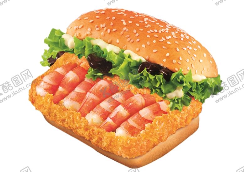 编号：18504209290406288416【酷图网】源文件下载-至尊鲜虾堡