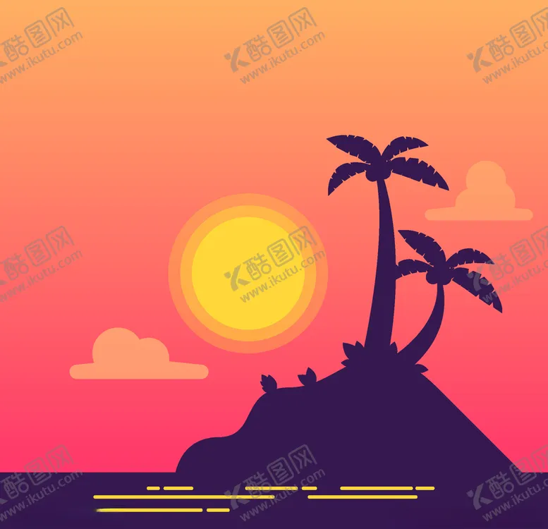 编号：49331006260151062168【酷图网】源文件下载-小岛自然风光