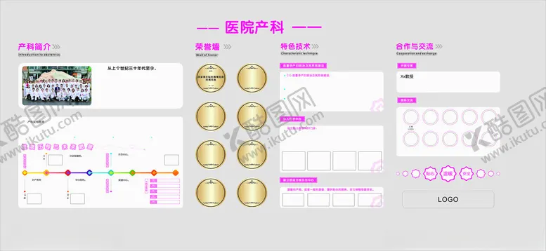 编号：44082002070100281476【酷图网】源文件下载-产科文化墙