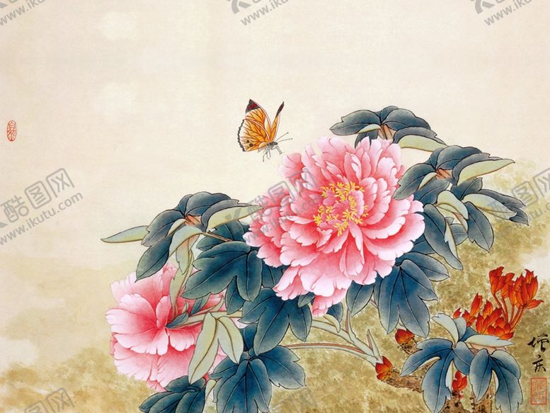 编号：40940305101912566134【酷图网】源文件下载-花开富贵