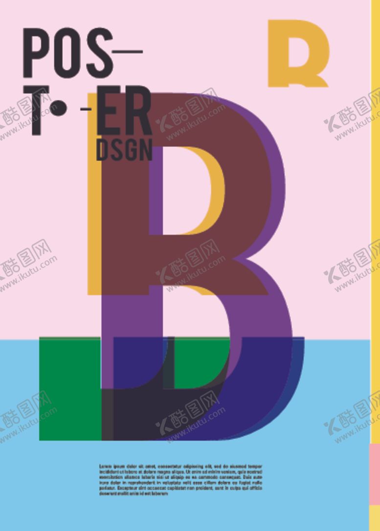 编号：77235510260727535450【酷图网】源文件下载-创意几何拼接图案海报