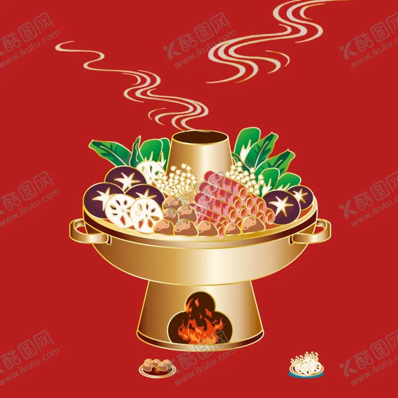 编号：64163302281525136411【酷图网】源文件下载-中餐美食火锅