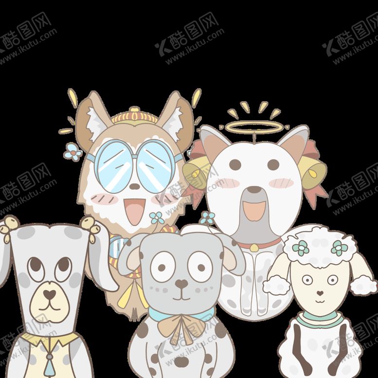 编号：56381811172227412782【酷图网】源文件下载-卡通动物  