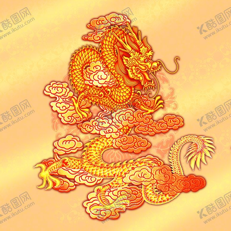 编号：24778907042154473637【酷图网】源文件下载-中国风古典金龙