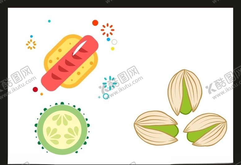 编号：85970509182323441853【酷图网】源文件下载-卡通美食餐饮