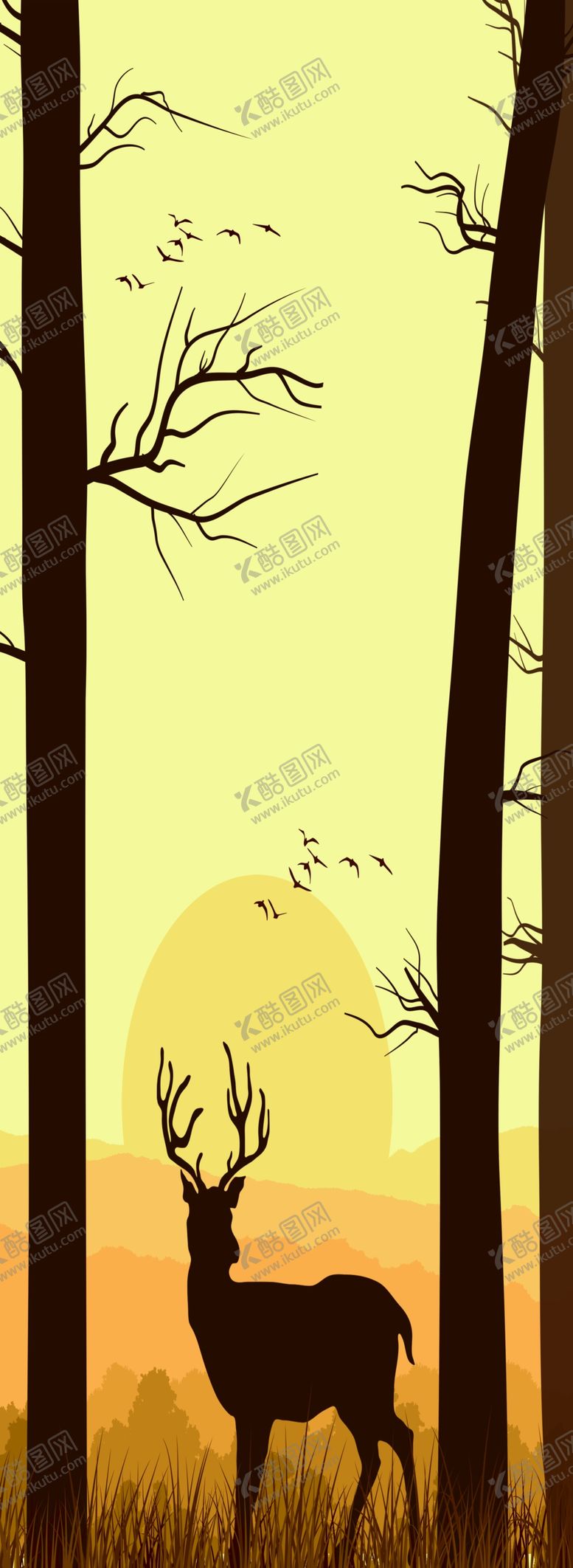 编号：75713609092137506067【酷图网】源文件下载-现代抽象唯美创意装饰画