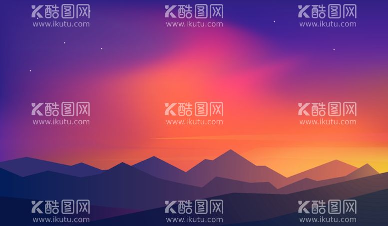 编号：23525312220745515889【酷图网】源文件下载-夕阳风景