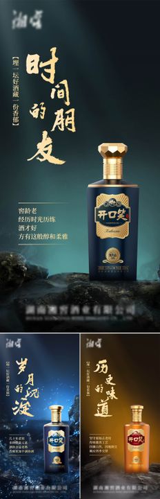 白酒系列海报