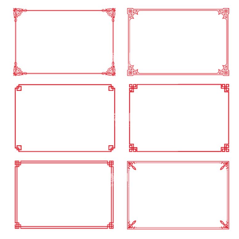 编号：29731410021538310264【酷图网】源文件下载-边框 