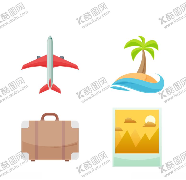 编号：29605309221227598478【酷图网】源文件下载-旅行元素