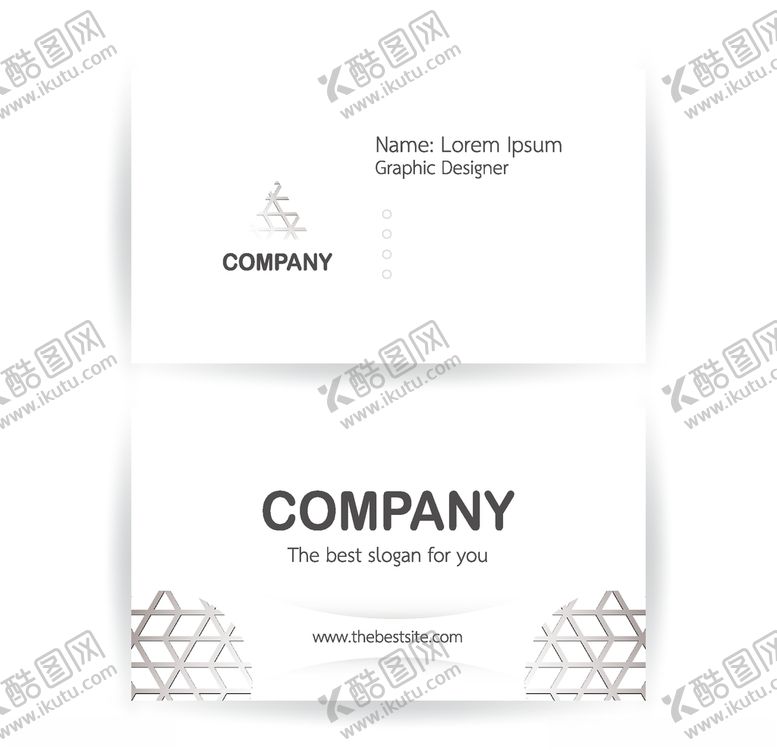 编号：98328109250613523086【酷图网】源文件下载-名片模板