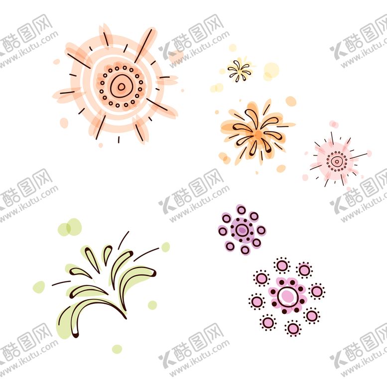 编号：34928509201220325098【酷图网】源文件下载-烟花