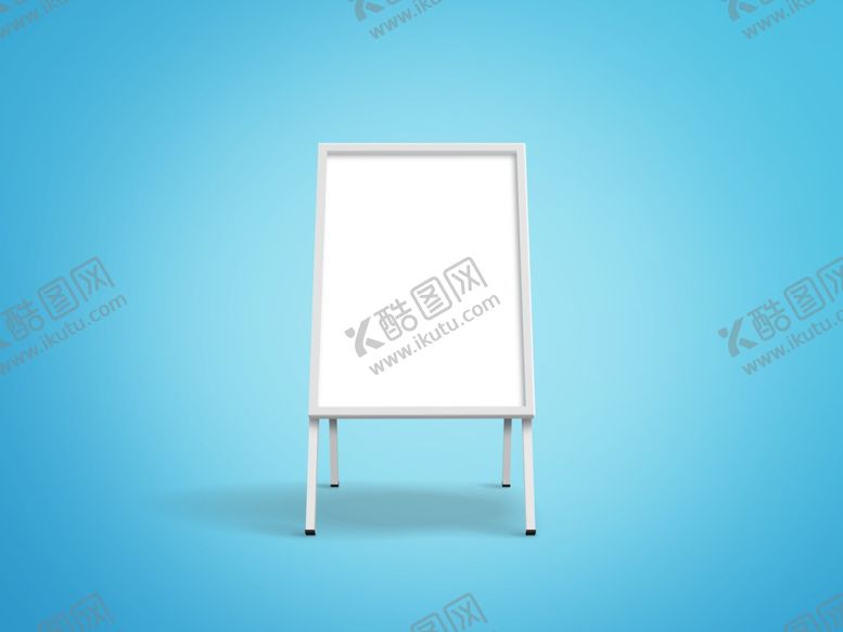 编号：37611310080123485727【酷图网】源文件下载-落地海报架样机