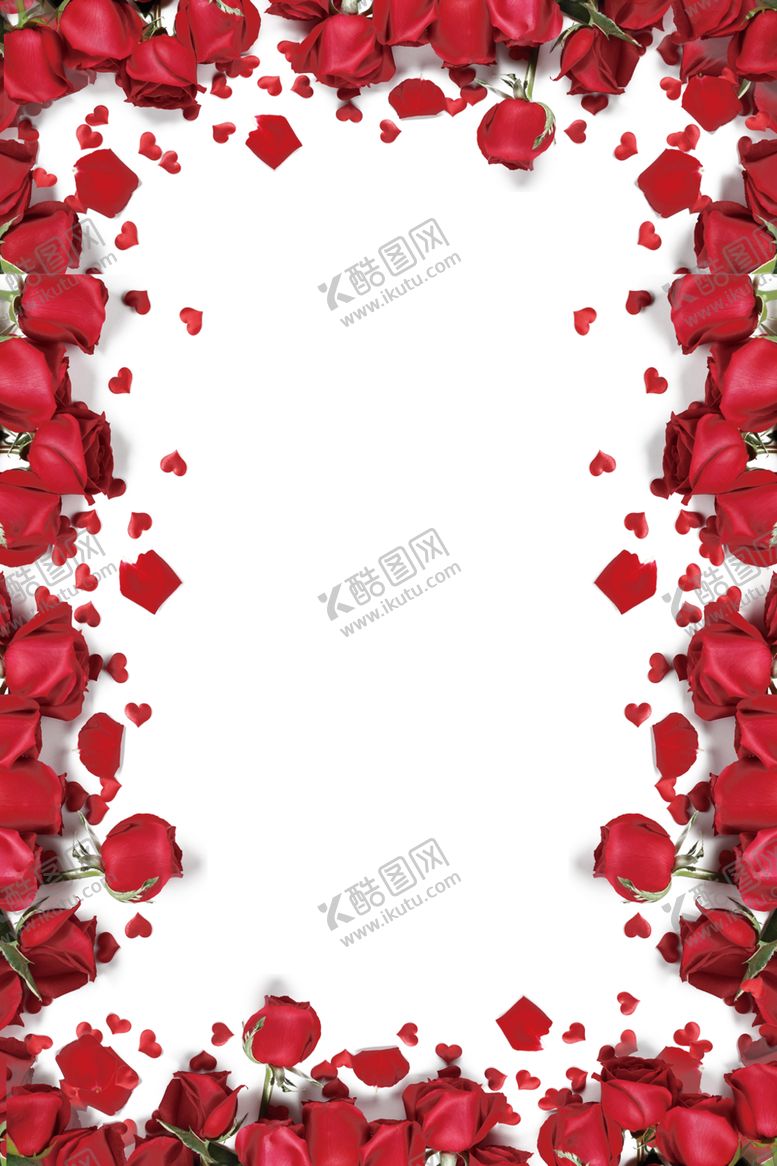 编号：64618405181047241775【酷图网】源文件下载-玫瑰花框