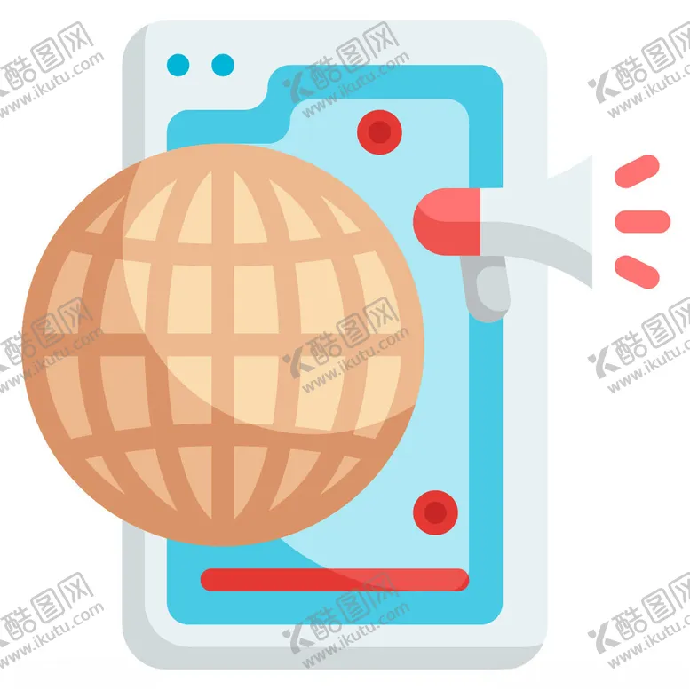 编号：78915602141925041623【酷图网】源文件下载-扁平线上购物图标