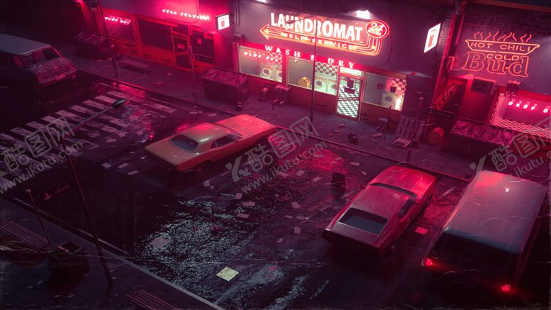 编号：63252006281234479026【酷图网】源文件下载-城市夜景灯光汽车背景