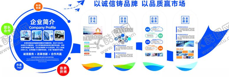 编号：84425604220157416409【酷图网】源文件下载-企业文化墙