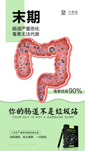世界肠道日海报