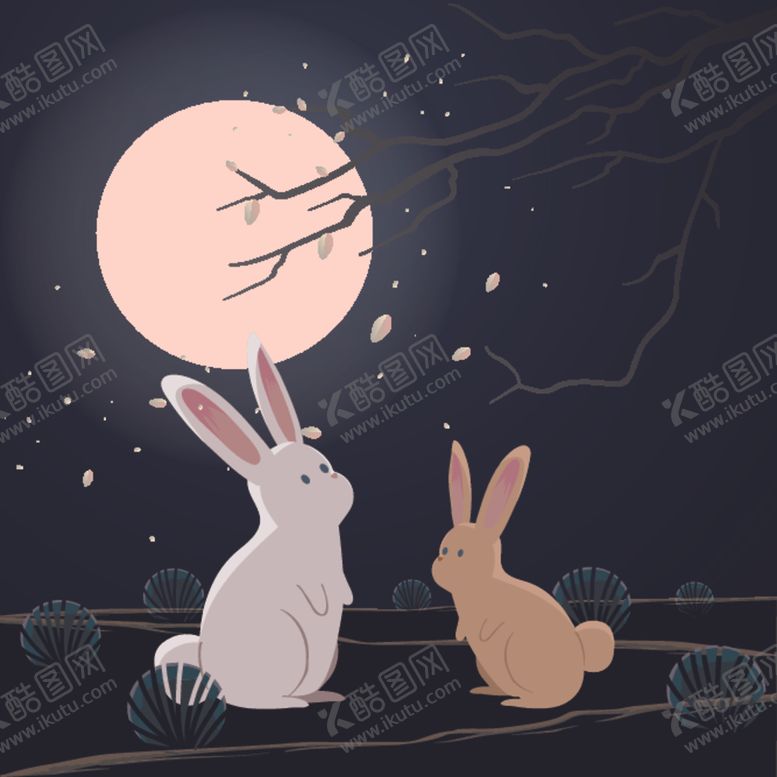 编号：81389203310734545257【酷图网】源文件下载-中秋插画EPS矢量