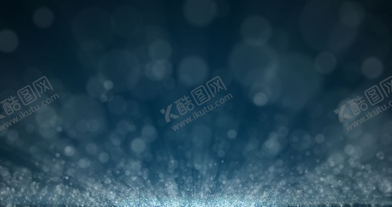编号：96445110161453046780【酷图网】源文件下载-深蓝色辉光尘埃粒子抽象背景