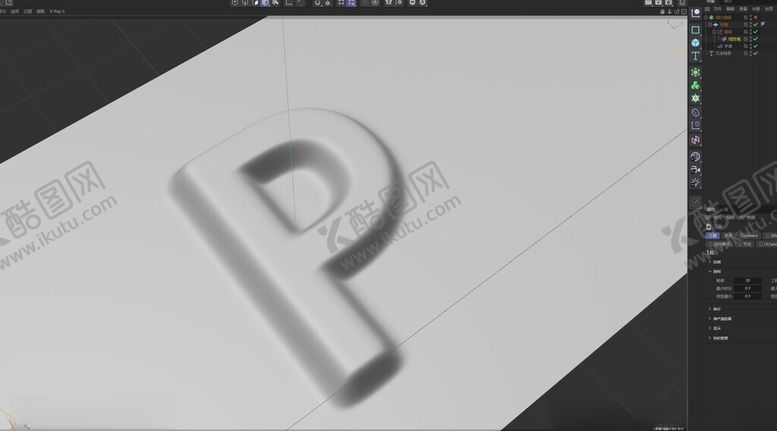编号：25042401301712385746【酷图网】源文件下载-C4D文字渐隐效果