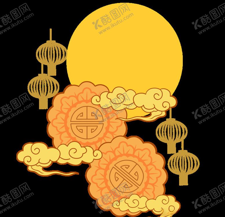 编号：42191204171004445602【酷图网】源文件下载-中秋元素