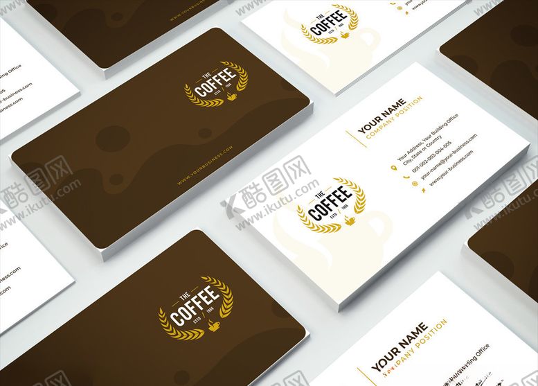 编号：88513311011531094391【酷图网】源文件下载-矢量名片模板