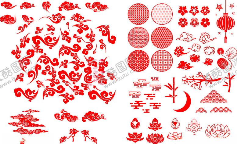 编号：55676404302312083644【酷图网】源文件下载-祥云莲花素材