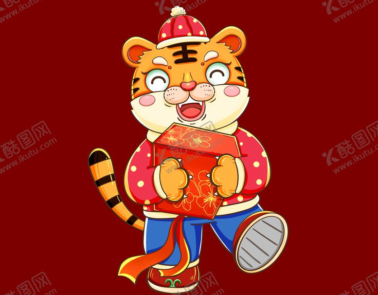 编号：98030010201346458613【酷图网】源文件下载-  2022卡通老虎素材